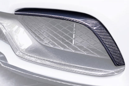 2015-2021 Mercedes Benz W205 C63&S AMG Carbon Fiber Front Canards - DarwinPRO Aerodynamics