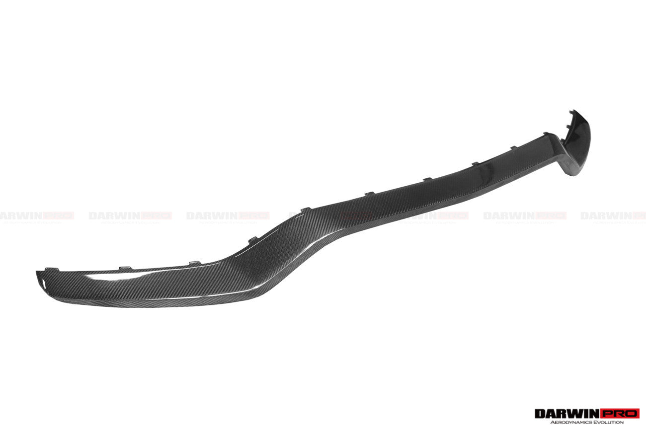 2015-2021 Mercedes Benz W205 C63/S AMG Carbon Fiber Front Bumper Trim Set (4pcs) - DarwinPRO Aerodynamics