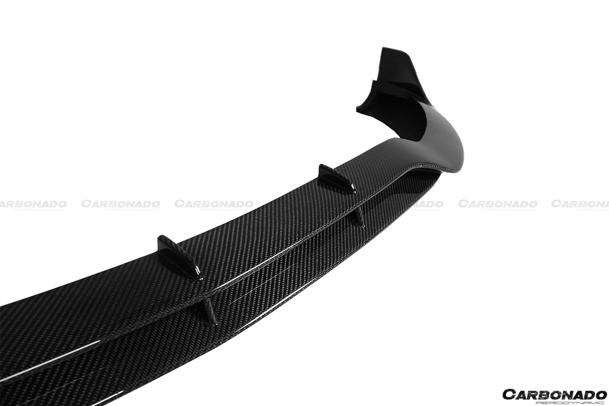 2015-2018 Mercedes Benz W205 C63/S AMG Coupe BR Style Front Lip - Carbonado