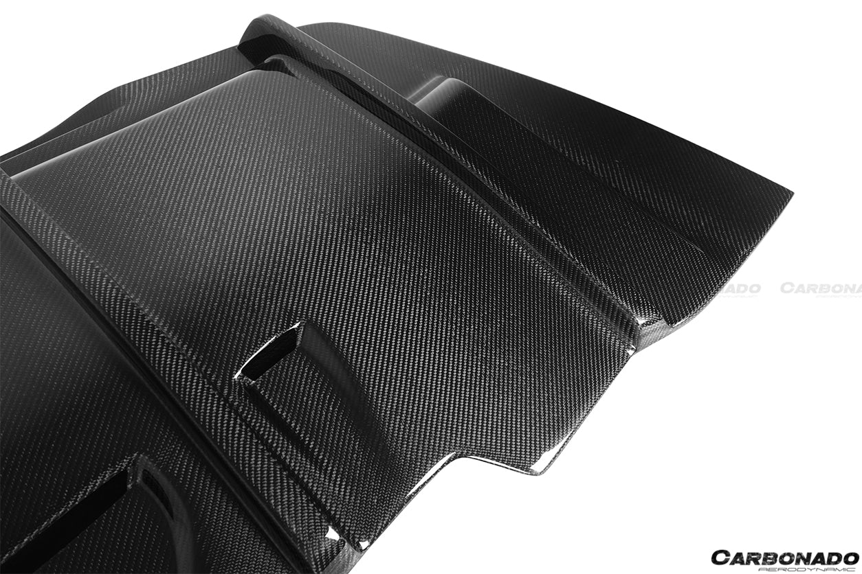 2015-2018 Mercedes Benz W205 C63/S AMG Coupe PS Style Rear Diffuser - Carbonado