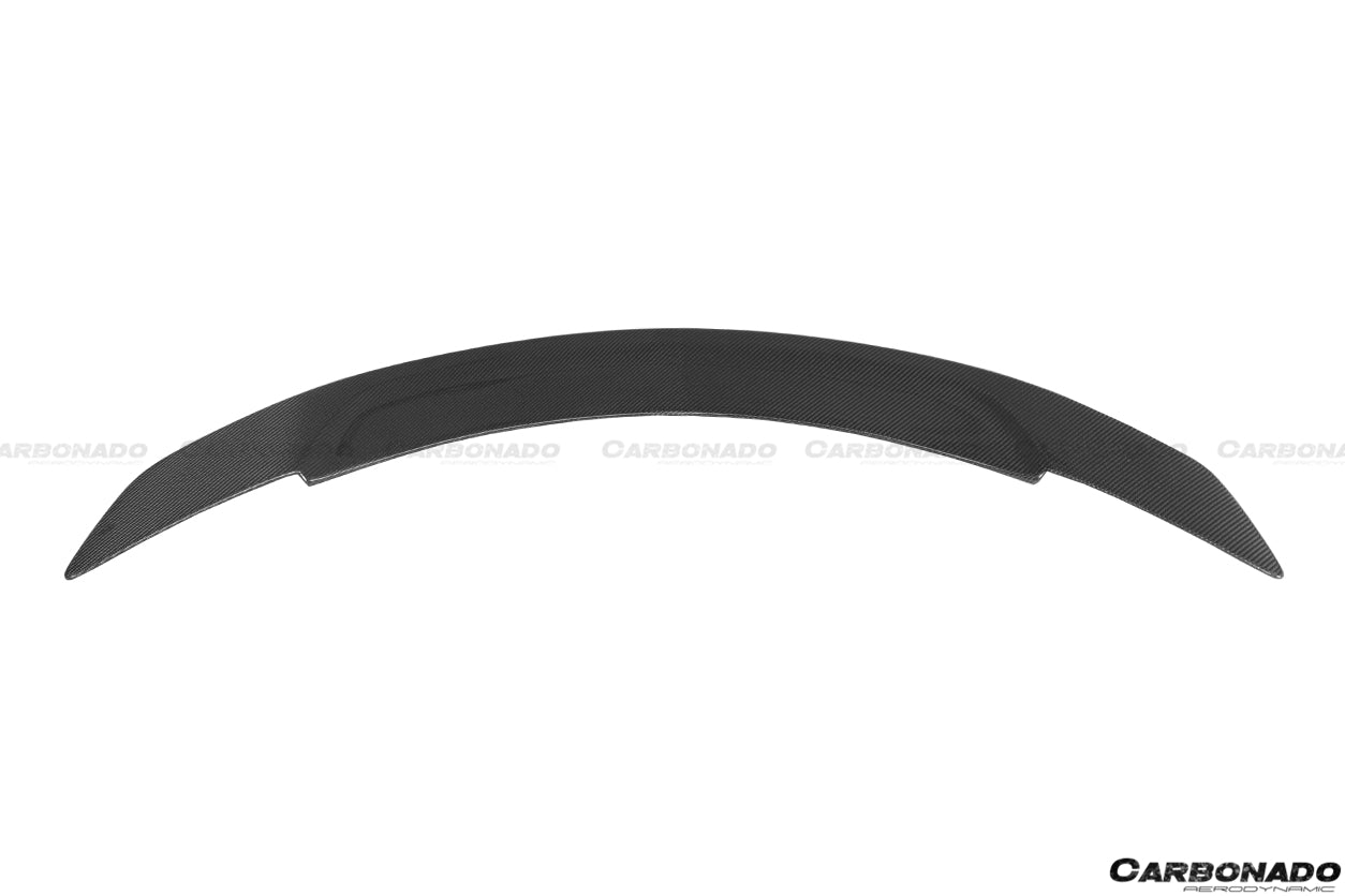 2015-2021 Mercedes Benz C-Class W205 Coupe RT-II Style Trunk Spoiler - Carbonado