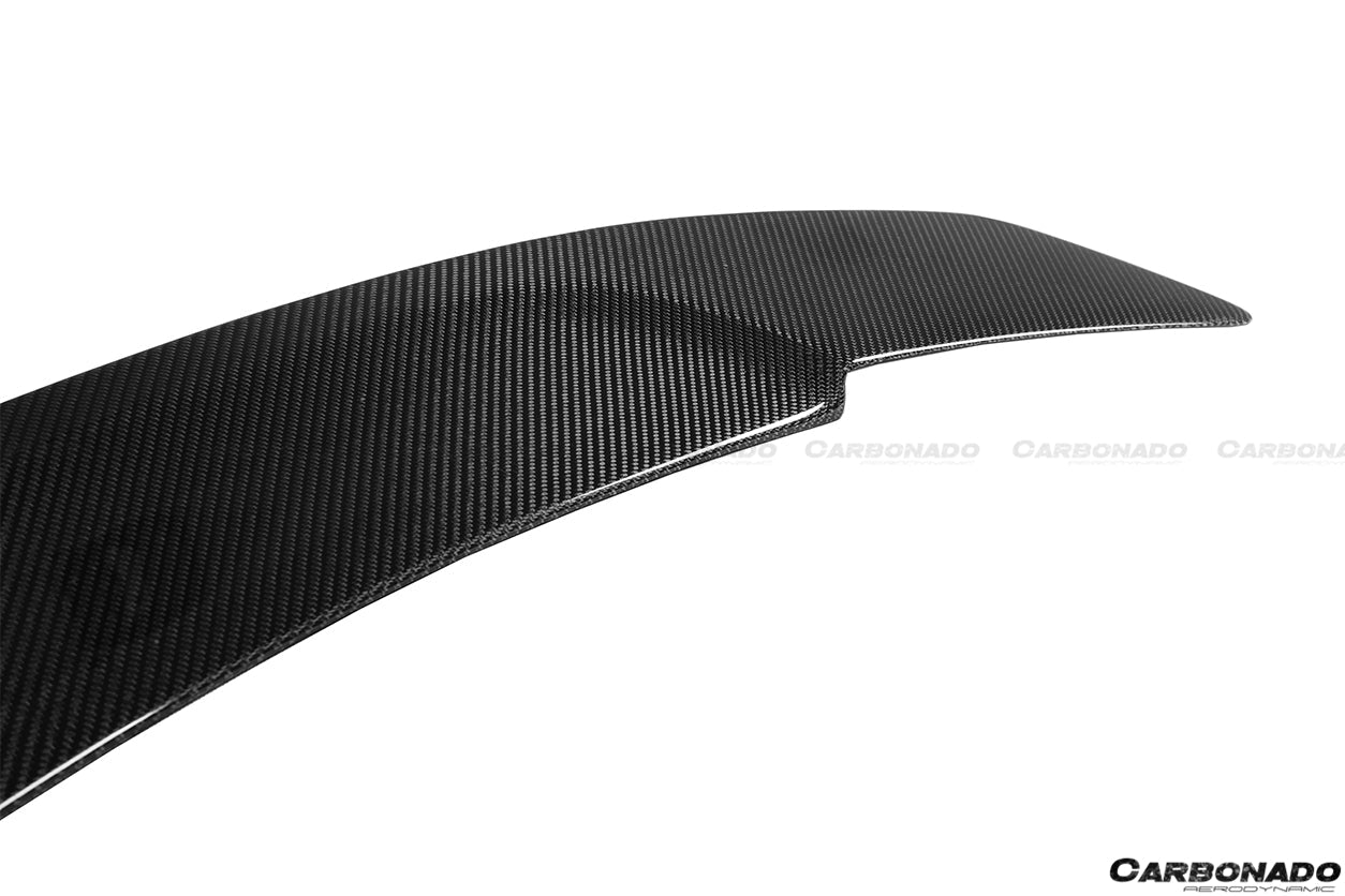 2015-2021 Mercedes Benz C-Class W205 Coupe RT-II Style Trunk Spoiler - Carbonado