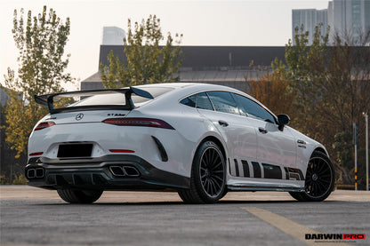 2019+ Mercedes Benz AMG GT63/S 4Door Coupe X290 Carbon Fiber Rear Canards - DarwinPRO Aerodynamics
