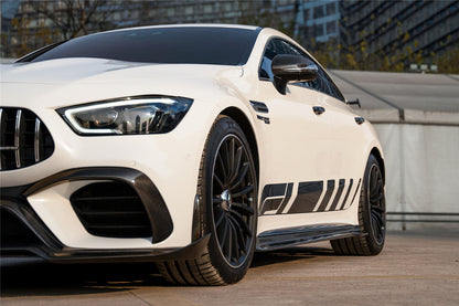 2019+ Mercedes Benz AMG GT63/S 4Door Coupe X290 Carbon Fiber Front Canards - DarwinPRO Aerodynamics