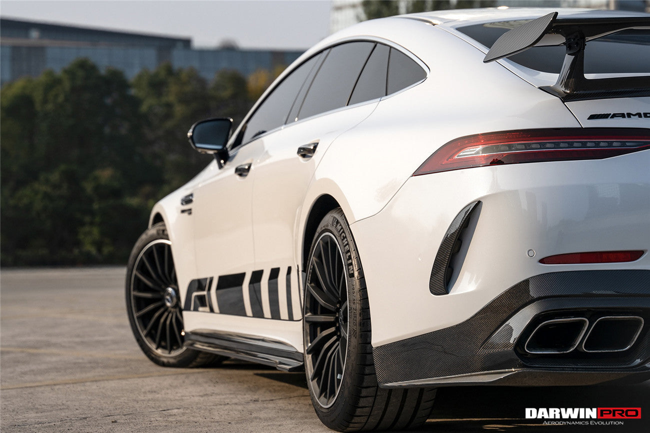 2019+ Mercedes Benz AMG GT63/S 4Door Coupe X290 IMP Performance Side Skirts - DarwinPRO Aerodynamics