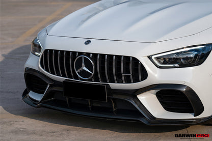 2019+ Mercedes Benz AMG GT63/S 4Door Coupe X290 Carbon Fiber Front Canards - DarwinPRO Aerodynamics