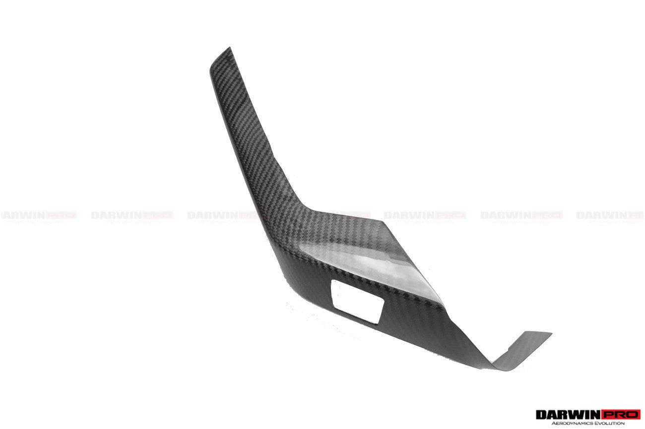 2013-2019 Corvette C7 Z06 Grandsport Dry Carbon Fiber Interior Window Switch Side Armrest Panel Cover Trim - DarwinPRO Aerodynamics
