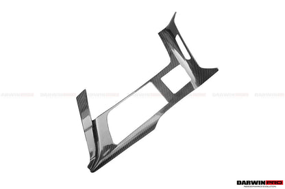 2013-2019 Corvette C7 Z06 Grandsport Dry Carbon Fiber Interior Outside Gears Panel Protective Cover Trim - DarwinPRO Aerodynamics