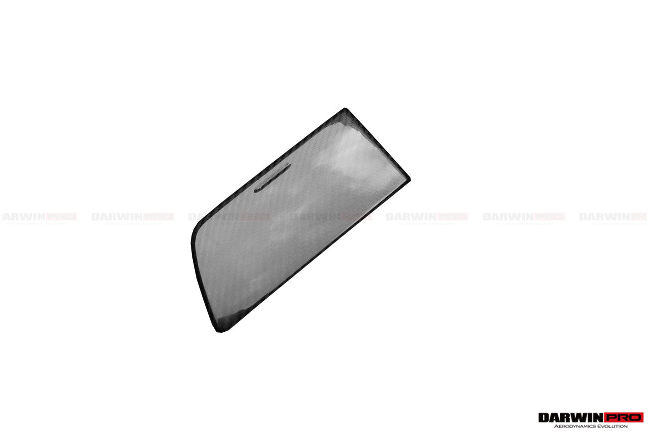 2013-2019 Corvette C7 Z06 Grandsport Dry Carbon Fiber Interior Cup Holder Cover Panel Trim - DarwinPRO Aerodynamics