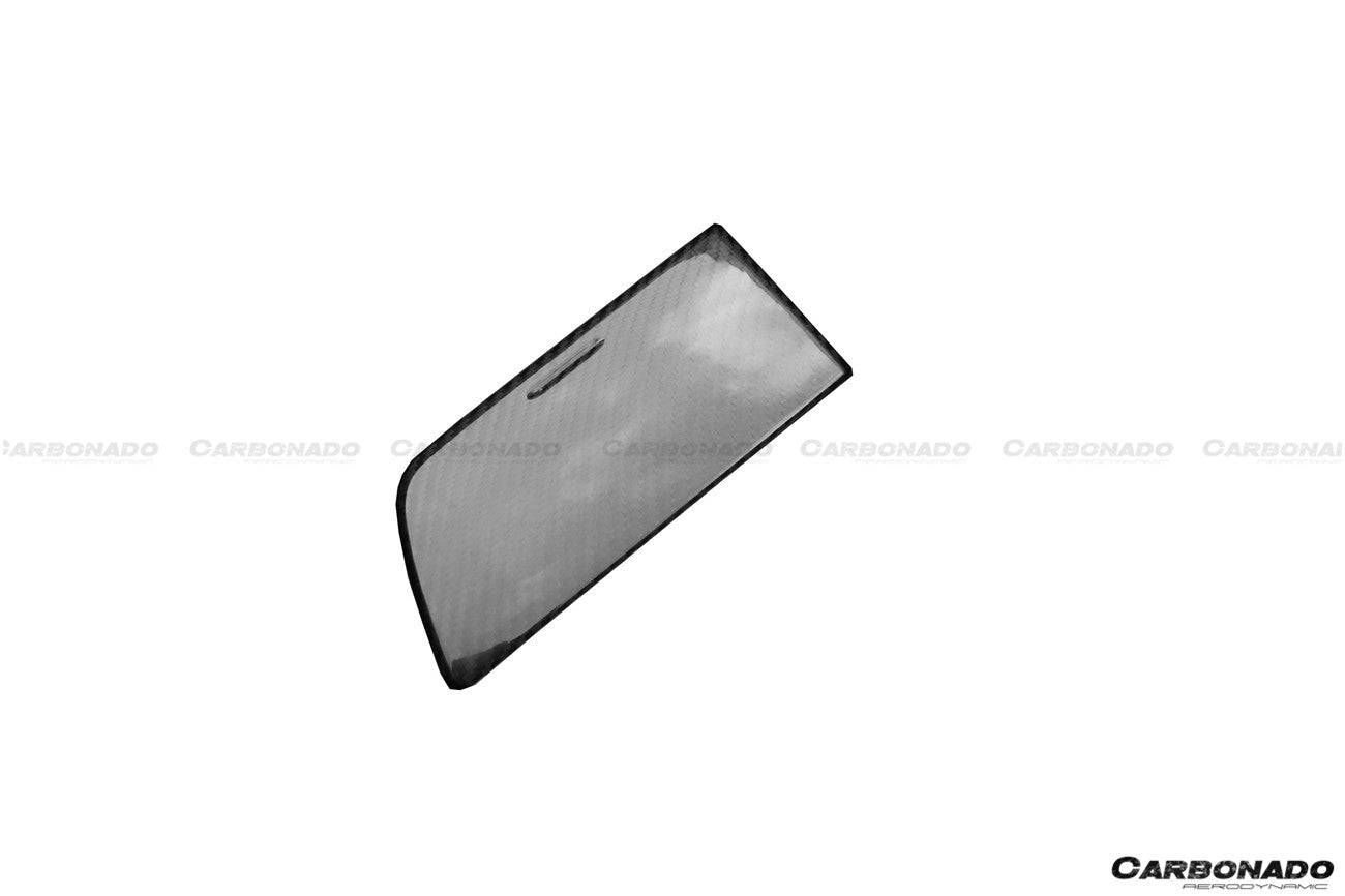 2013-2019 Corvette C7 Z06 Grandsport Dry Carbon Fiber Cup Holder Cover Panel Trim