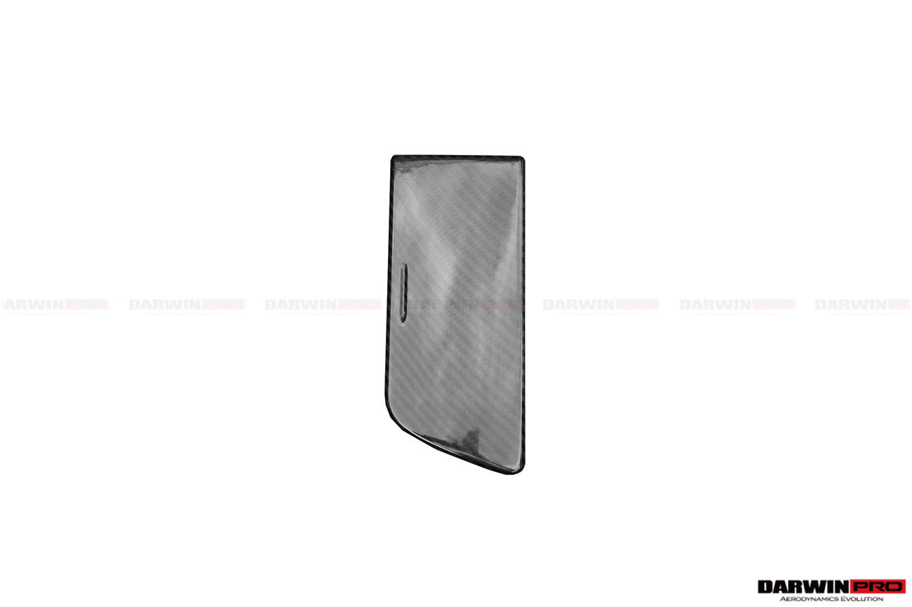 2013-2019 Corvette C7 Z06 Grandsport Dry Carbon Fiber Interior Cup Holder Cover Panel Trim - DarwinPRO Aerodynamics