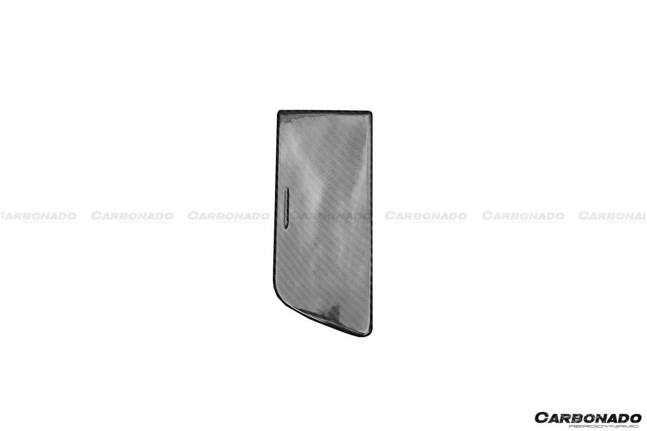 2013-2019 Corvette C7 Z06 Grandsport Dry Carbon Fiber Cup Holder Cover Panel Trim
