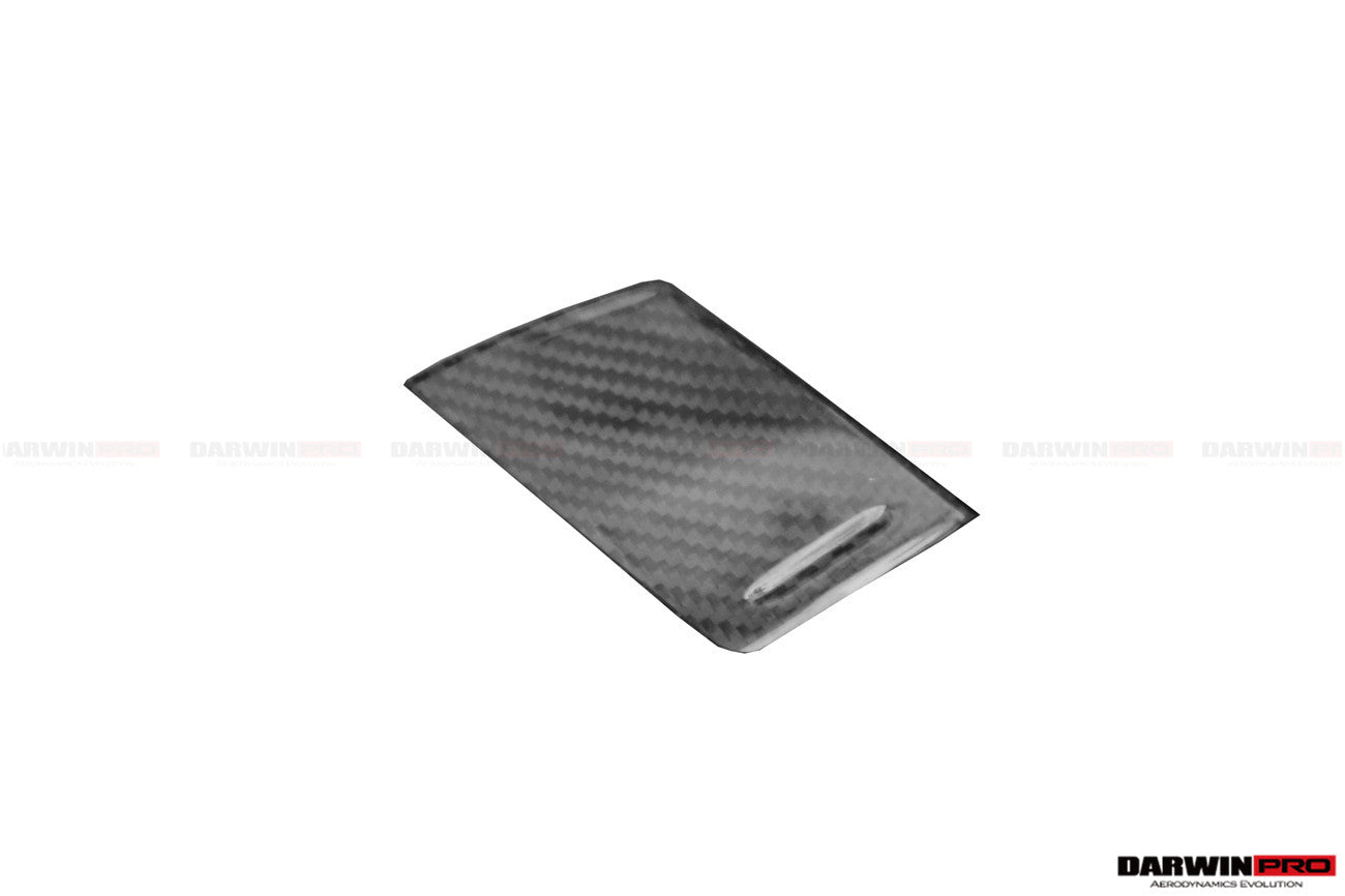 2013-2019 Corvette C7 Z06 Grandsport Dry Carbon Fiber Interior Cup Holder Cover Panel Trim - DarwinPRO Aerodynamics