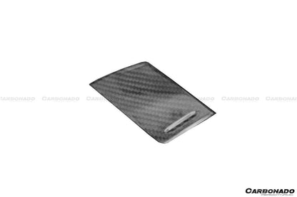 2013-2019 Corvette C7 Z06 Grandsport Dry Carbon Fiber Cup Holder Cover Panel Trim