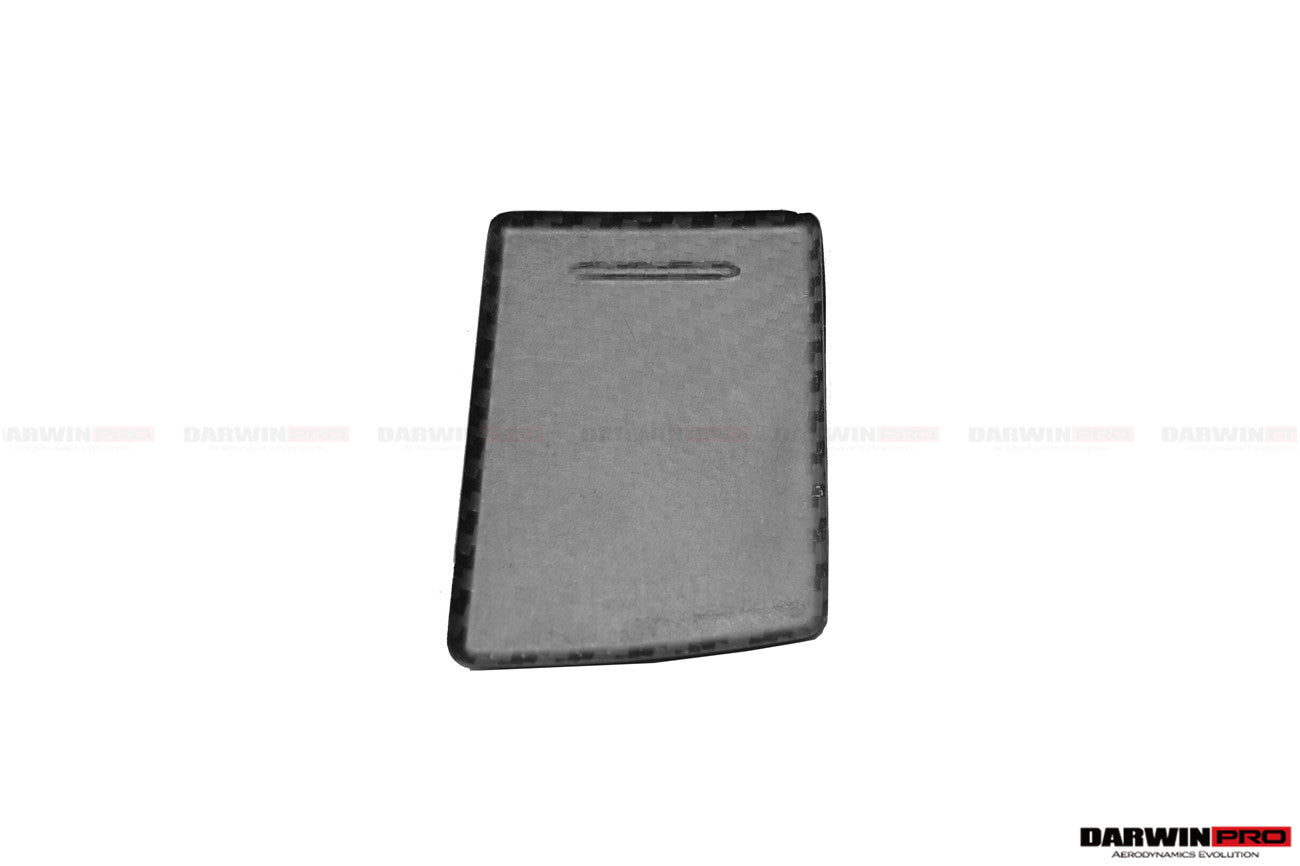 2013-2019 Corvette C7 Z06 Grandsport Dry Carbon Fiber Interior Cup Holder Cover Panel Trim - DarwinPRO Aerodynamics