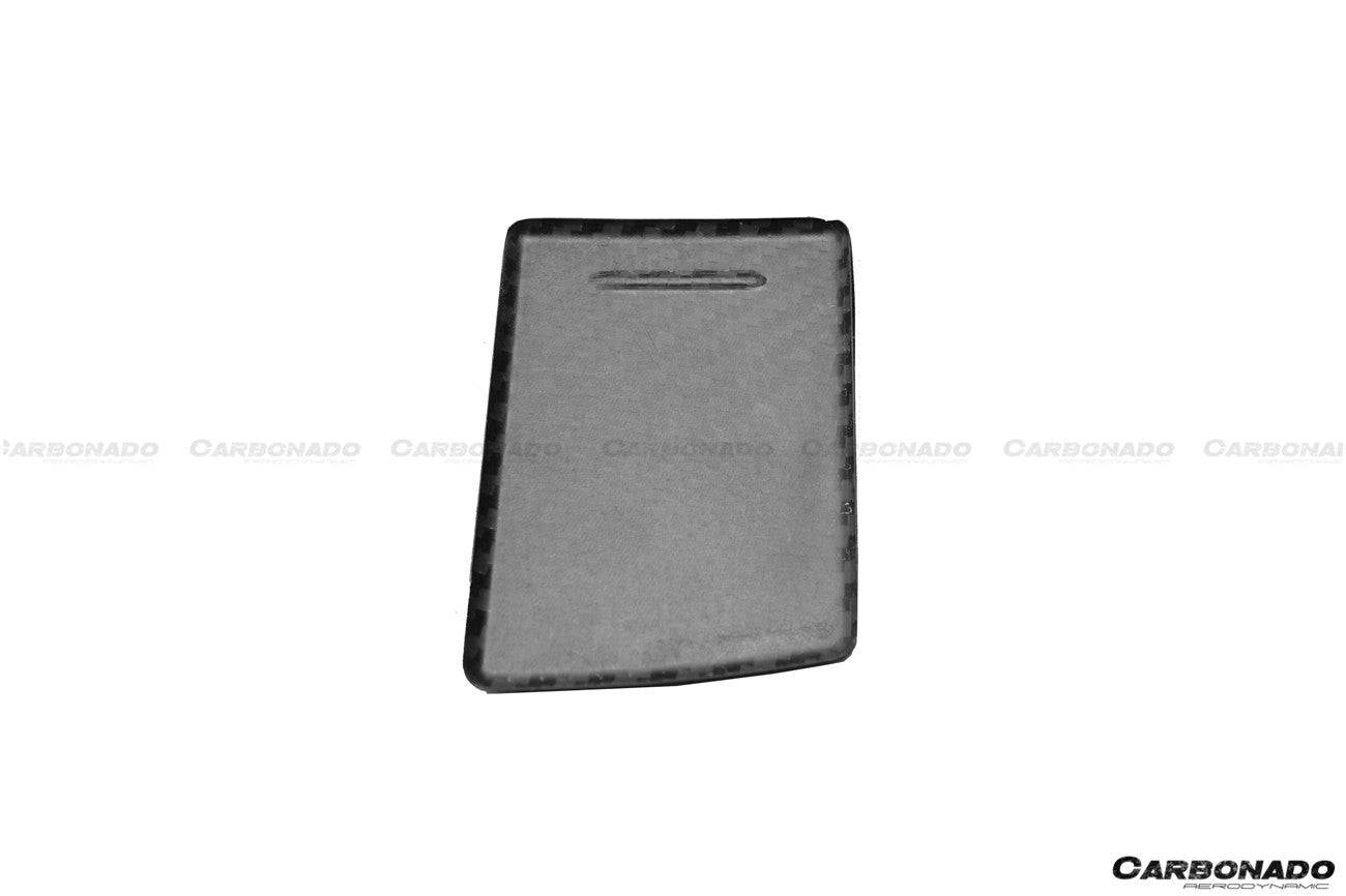 2013-2019 Corvette C7 Z06 Grandsport Dry Carbon Fiber Cup Holder Cover Panel Trim