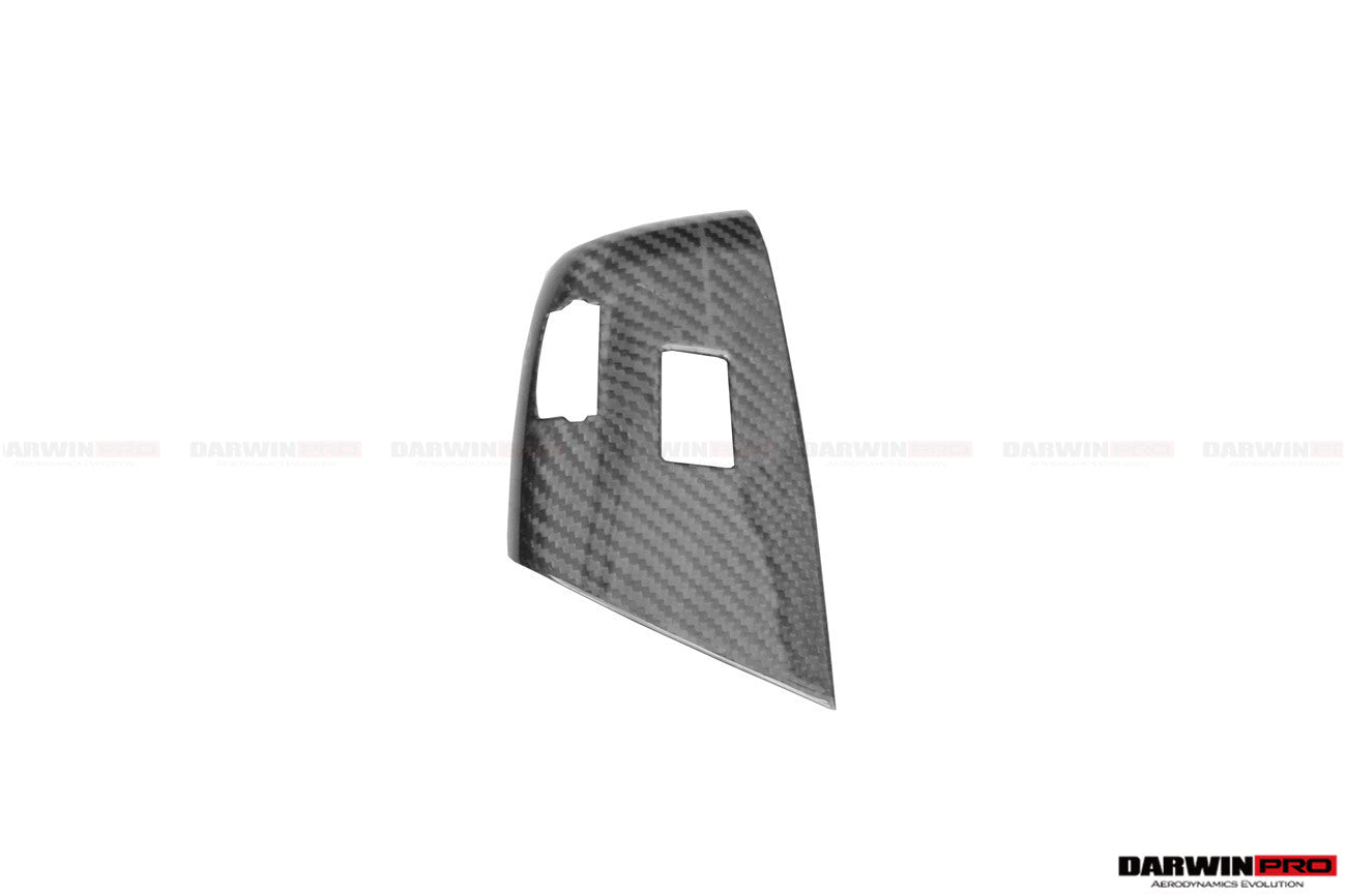 2013-2019 Corvette C7 Z06 Grandsport Dry Carbon Fiber Interior passenger Window Switch Side Armrest Panel cover Trim - Carbonado Aero