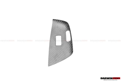 2013-2019 Corvette C7 Z06 Grandsport Dry Carbon Fiber Interior passenger Window Switch Side Armrest Panel cover Trim - Carbonado Aero