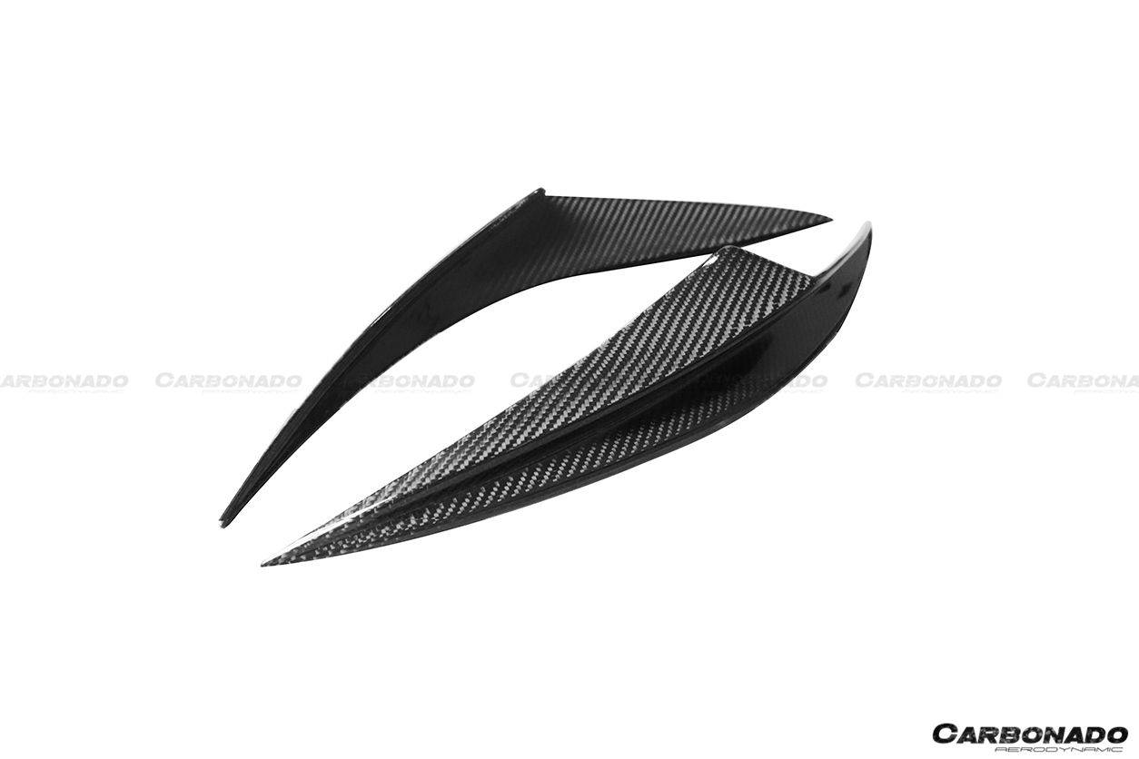 2013-2019 Corvette C7 Z06 Grandsport Carbon Fiber Canards - Carbonado Aero
