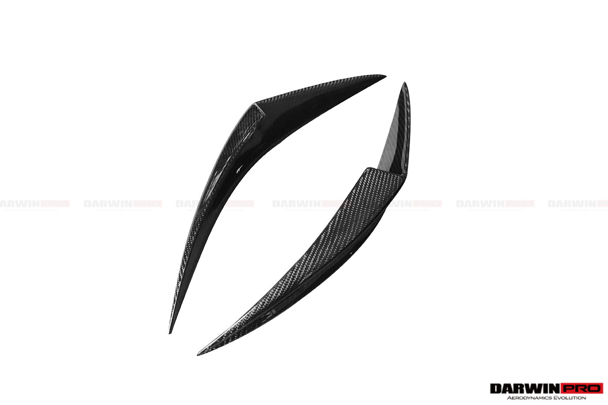2013-2019 Corvette C7 Z51 Z06 Grandsport Carbon Fiber Canards - DarwinPRO Aerodynamics