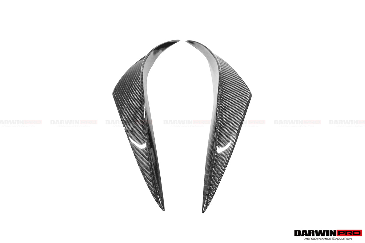 2013-2019 Corvette C7 Z51 Z06 Grandsport Carbon Fiber Canards - DarwinPRO Aerodynamics