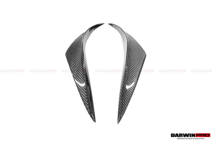 2013-2019 Corvette C7 Z51 Z06 Grandsport Carbon Fiber Canards - DarwinPRO Aerodynamics