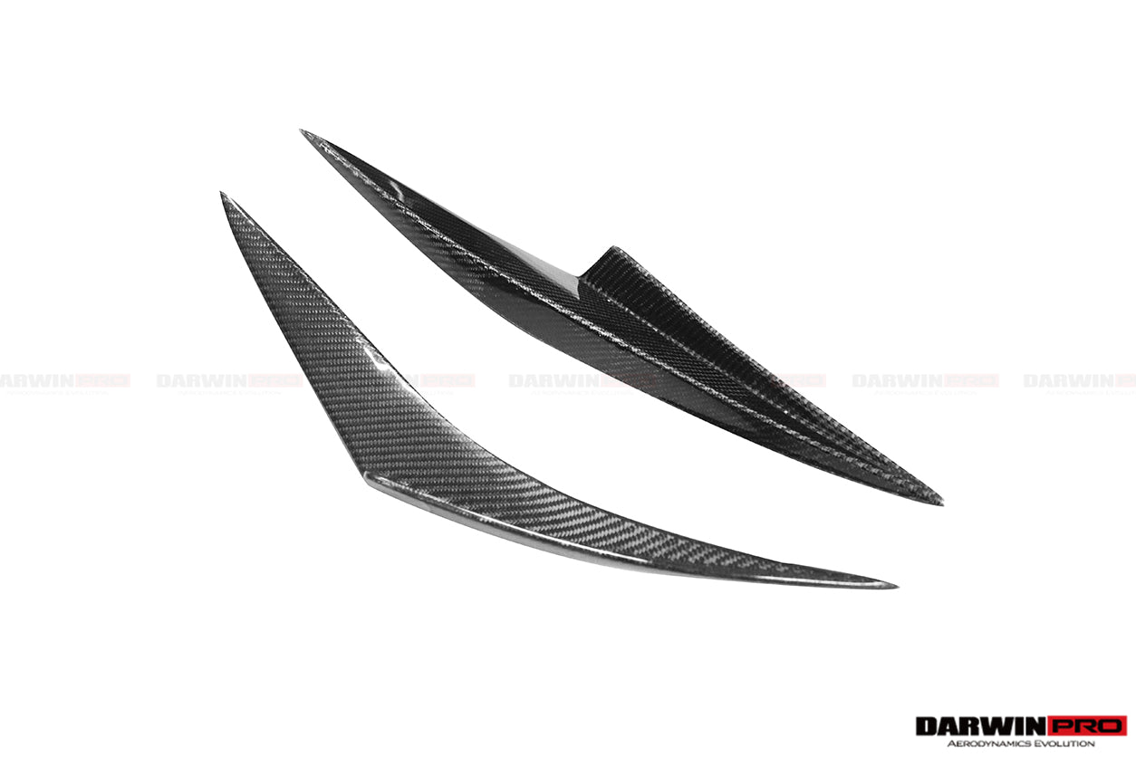 2013-2019 Corvette C7 Z51 Z06 Grandsport Carbon Fiber Canards - DarwinPRO Aerodynamics