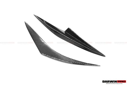 2013-2019 Corvette C7 Z51 Z06 Grandsport Carbon Fiber Canards - DarwinPRO Aerodynamics