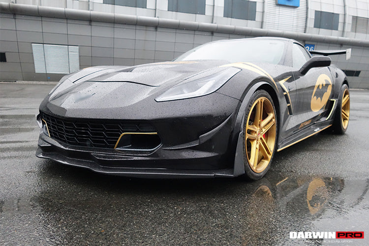2013-2019 Corvette Z06 Grandsport Carbon Fiber Fender Flares - DarwinPRO Aerodynamics