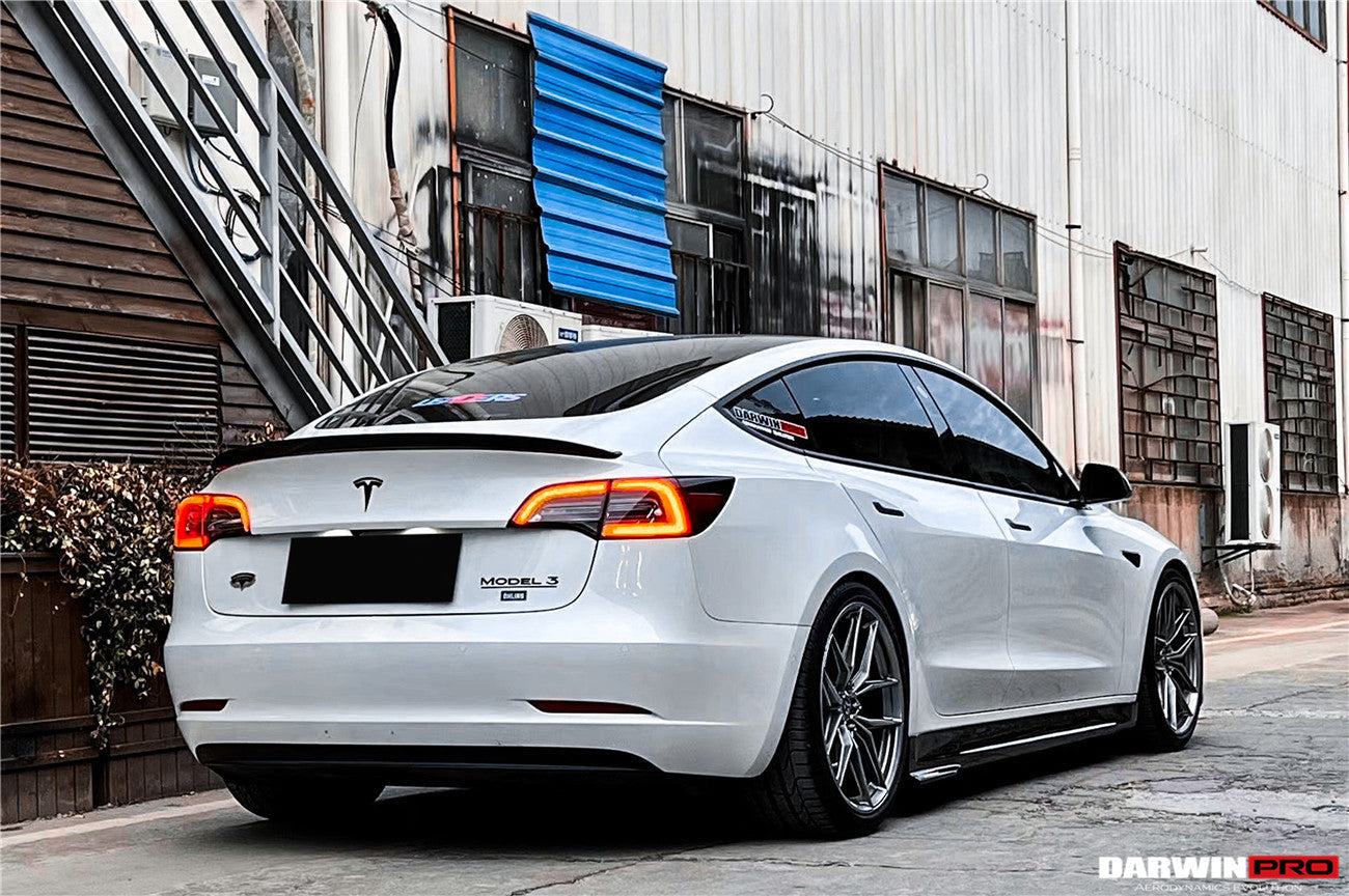 2017-2023 Tesla Model 3 IMP Performance Carbon Fiber Full Kit - DarwinPRO Aerodynamics