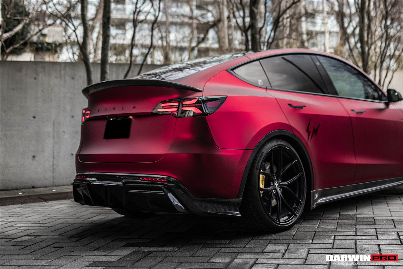 2020-2023 Tesla Model Y IMP Performance Carbon Fiber Rear Diffuser - DarwinPRO Aerodynamics