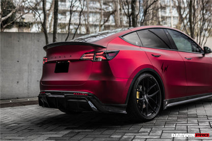 2020-2023 Tesla Model Y IMP Performance Carbon Fiber Rear Diffuser - DarwinPRO Aerodynamics