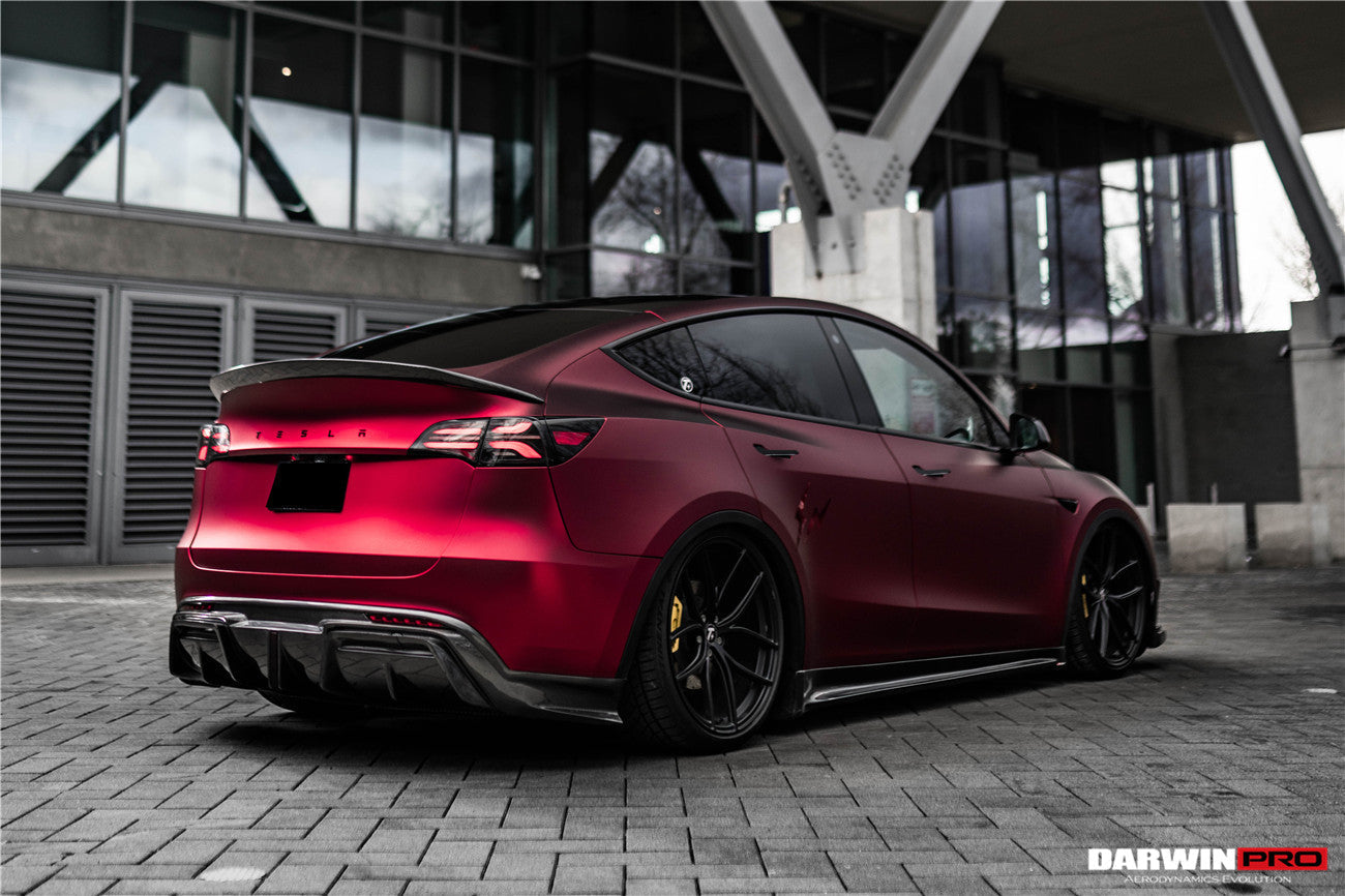 2020-2023 Tesla Model Y IMP Performance Carbon Fiber Rear Diffuser - DarwinPRO Aerodynamics