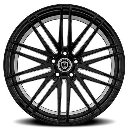 Curva Concepts CFF50 BLK 20x10.5 +15 5x115mm 71.5mm Gloss Black