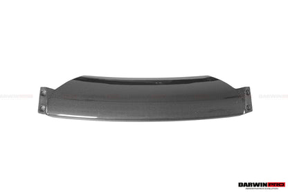 2018-2022 Ferrari 488 Pista Carbon Fiber Front Bumper Low Center Chin Splitter - DarwinPRO Aerodynamics