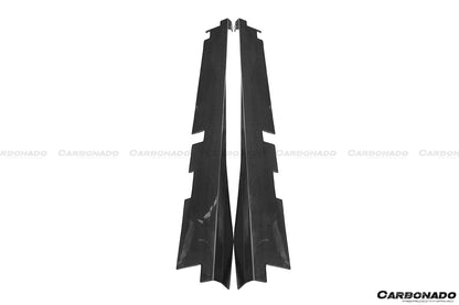 2015-2019 Lamborghini Huracan LP610&LP580 DC Style Carbon Fiber Side Skirts Under Board - DarwinPRO Aerodynamics
