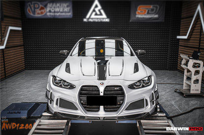 2021-UP BMW M4 G82/G83 BKSSII Style Front Bumper and Front Fender and Side Skirts - DarwinPRO Aerodynamics