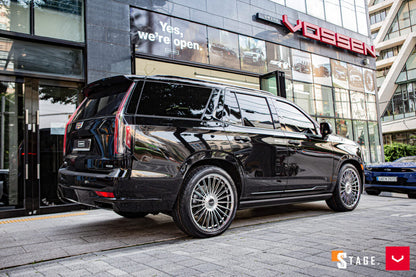 22" Vossen HF8 EMC 5x112 ( Square Setup ) ( Set of 4 )