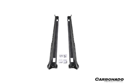 2010-2016 Porsche Panamera 970 SD Style Dry Carbon Fiber Side Skirts