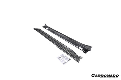 2010-2016 Porsche Panamera 970 SD Style Dry Carbon Fiber Side Skirts