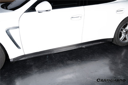 2010-2016 Porsche Panamera 970 SD Style Dry Carbon Fiber Side Skirts