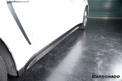 2010-2016 Porsche Panamera 970 SD Style Dry Carbon Fiber Side Skirts
