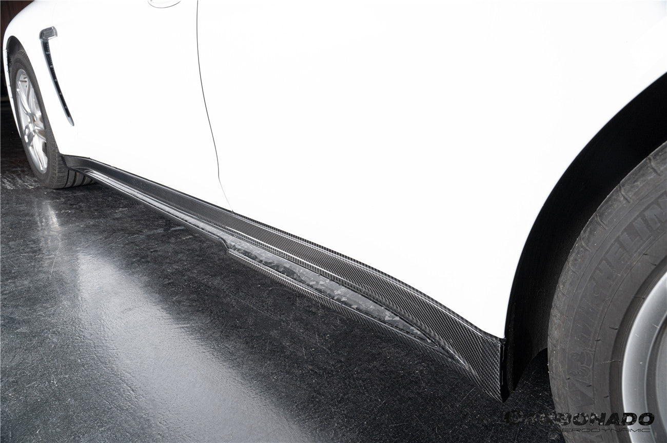 2010-2016 Porsche Panamera 970 SD Style Dry Carbon Fiber Side Skirts