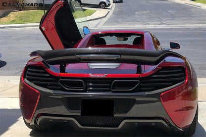 2011-2017 McLaren 650S & MP4 12C VRS Style Carbon Fiber Trunk Spoiler - Carbonado