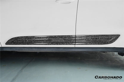 2014-2026 Porsche Macan 95B GTS Style Autoclave Carbon Fiber Door Trims | Fits T, S, Turbo, GTS