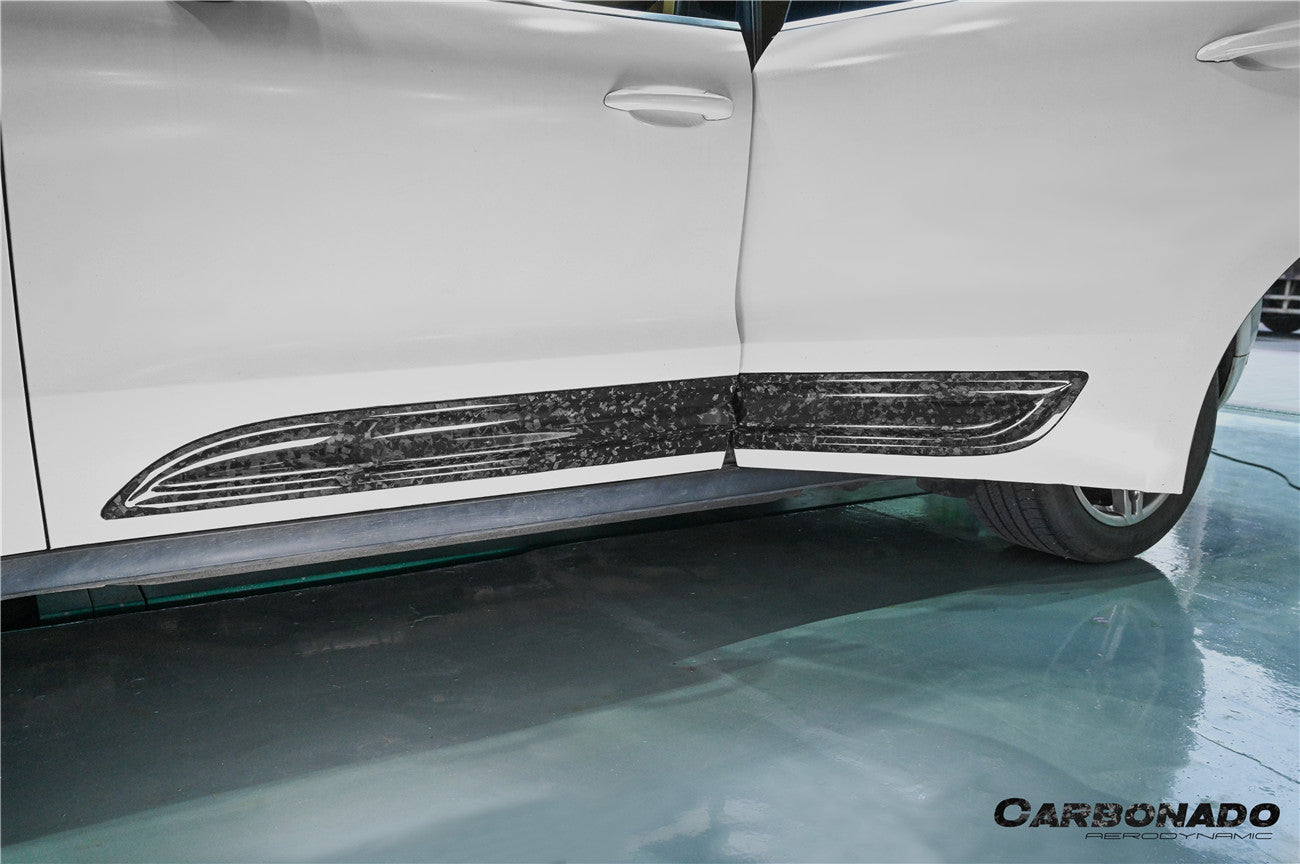 2014-2024 Porsche Macan S and Turbo and GTS 95B Convert GTS Style Dry Carbon Fiber Door Trims