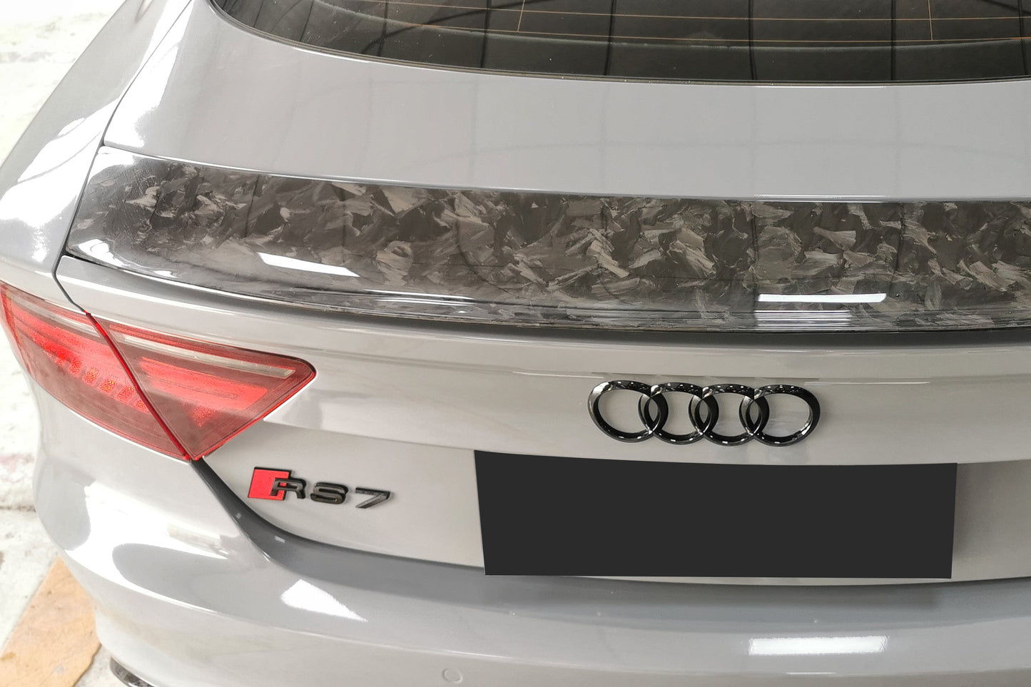 2014-2018 Audi RS7 A7 S7 MAN Style Dry Carbon Fiber Trunk Spoiler