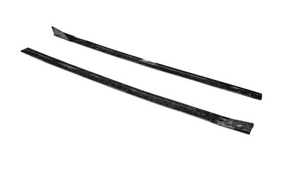 2016-2019 Audi RS7 MAN Style Dry Carbon Fiber Side Skirts