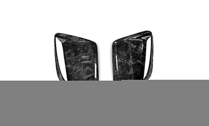 2016-2019 Audi RS7 MAN Style Dry Carbon Fiber Trunk Front Bumper Vent Caps