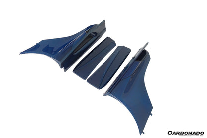 2011-2017 McLaren 650S & MP4 12C BKSS Style Carbon Fiber Side Skirts